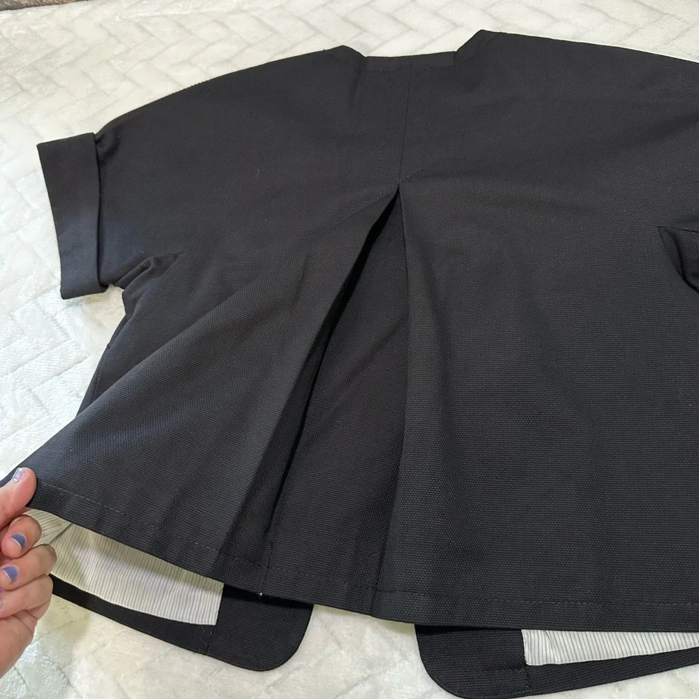 Euc $78 Martin & + And Osa Suit Coat Jacket Blazer Black Short Cuff Sleeve 2 XS - Picture 14 of 14